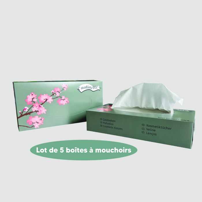 Mouchoirs extra doux - Lot de 5