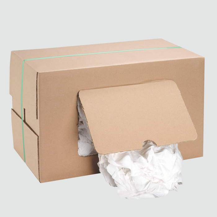 Chiffon coton blanc - Carton 10KG