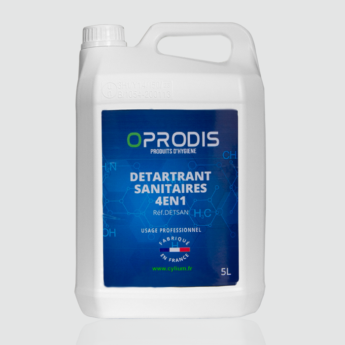 Détartrant sanitaire 4 en 1 - Bidon 5L