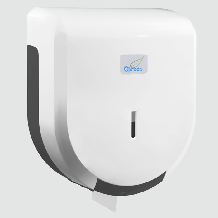 Distributeur papier hygiénique blanc - 400M