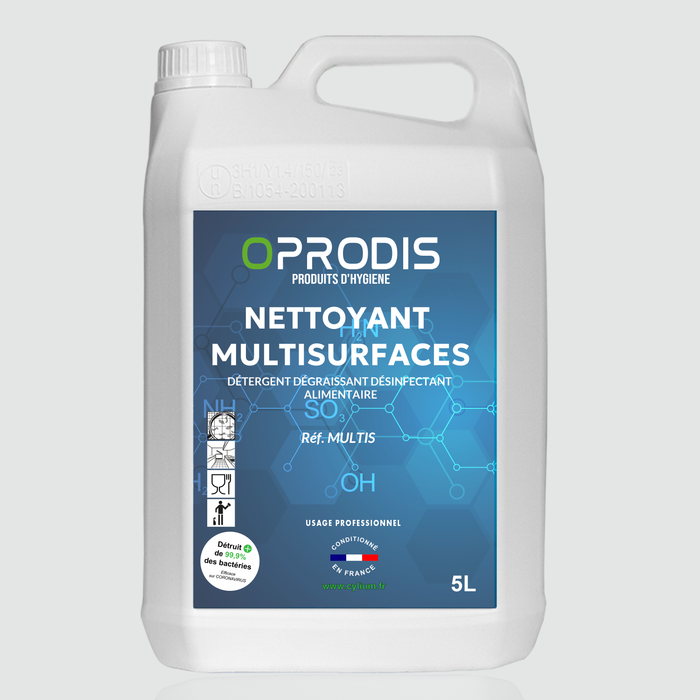 Nettoyant dégraissant désinfectant - Bidon 5L