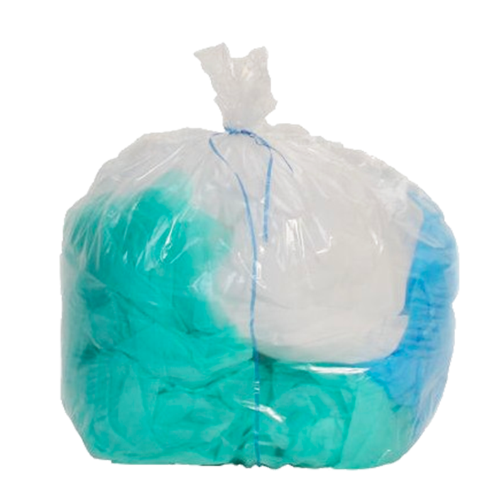 Copie de Sacs poubelle transparents à liens 130L