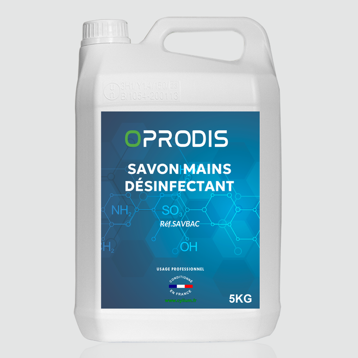 Savon mains bactéricide - Bidon 5L