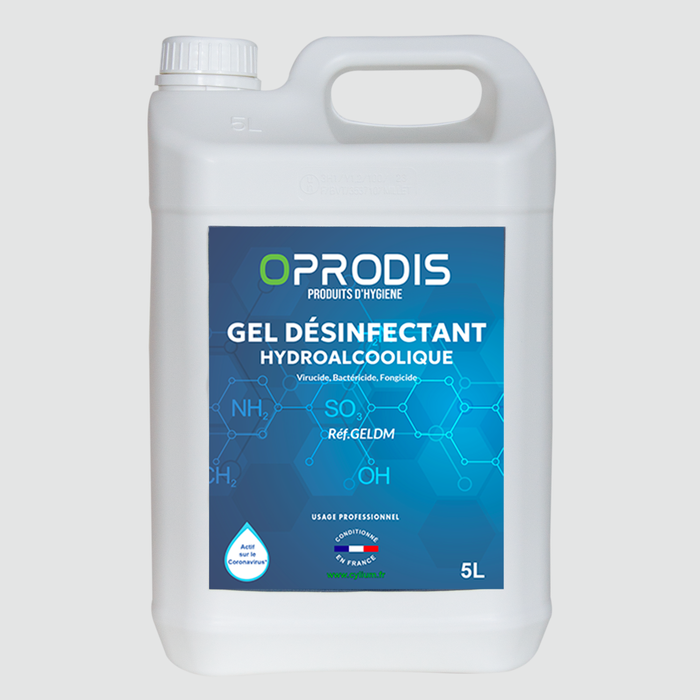 Gel hydroalcoolique - Bidon 5L