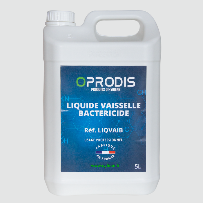 Liquide vaisselle bactéricide - Bidon 5L